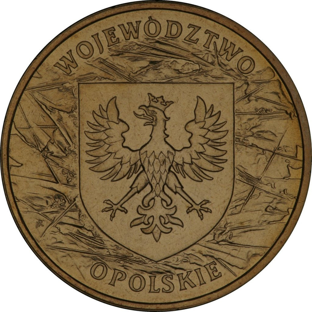 2 zł 2004 - Herby Województw: opolskie
