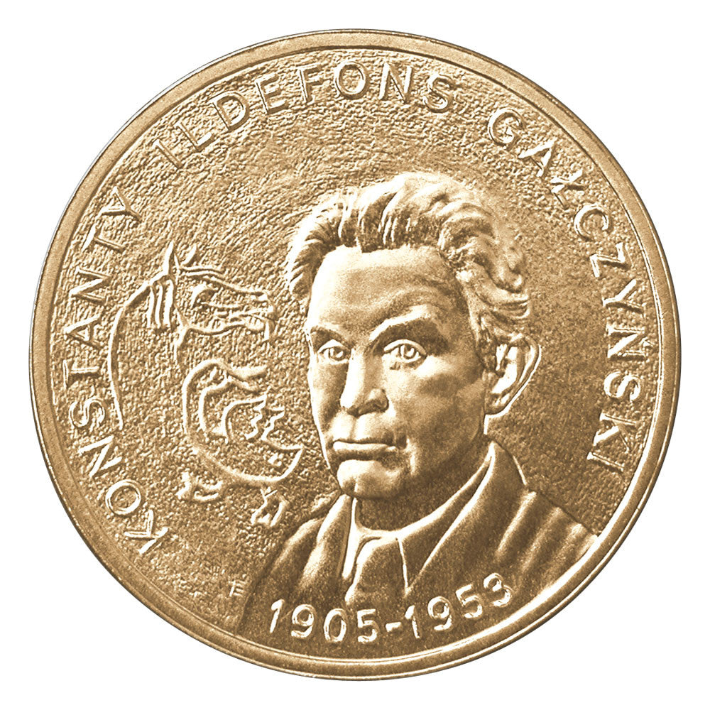 2 zł 2005 - Konstanty Ildefons Gałczyński (1905-1953) – 100. rocznica urodzin