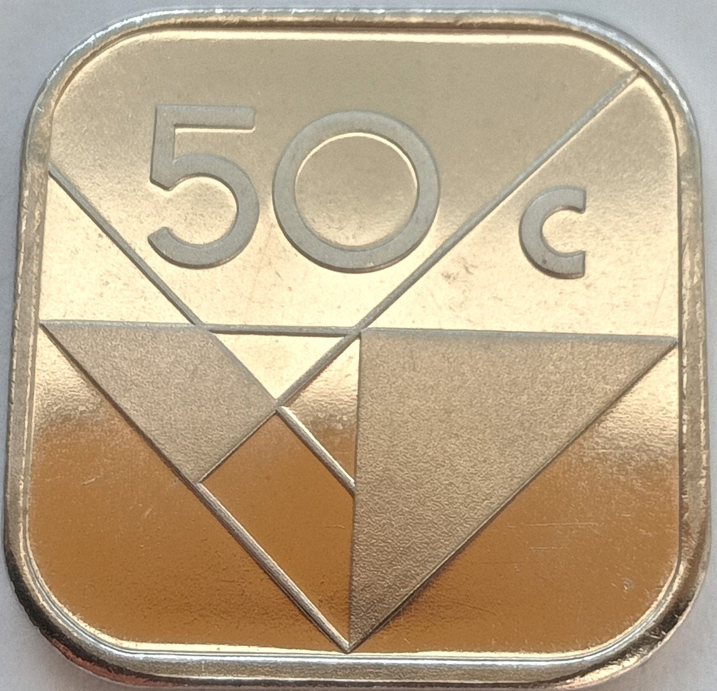 Aruba 50 Centów 1997