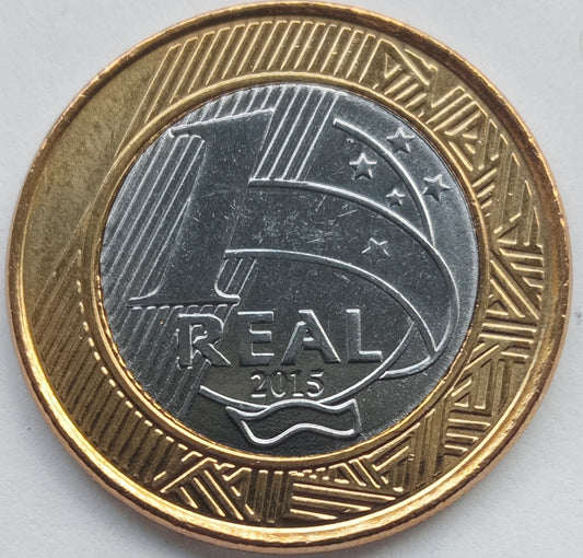 Brazylia 1 Real 2015 XV Letnie Igrzyska Paraolimpijskie, Rio de Janeiro 2016 - wioślarstwo paraolimpijskie