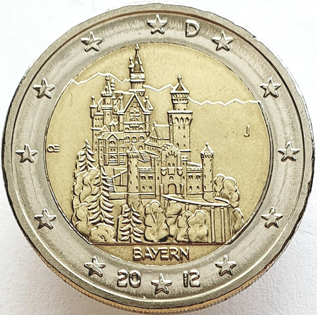 Niemcy 2 euro 2012 Bawaria
