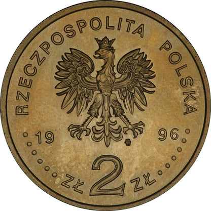 2 zł 1996 - Henryk Sienkiewicz (1846-1916)