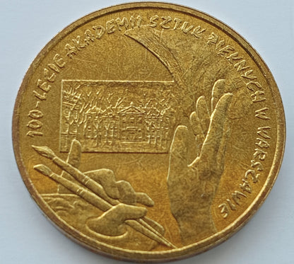 2 zł 2004 - 100. rocznica utworzenia Akademii Sztuk Pięknych