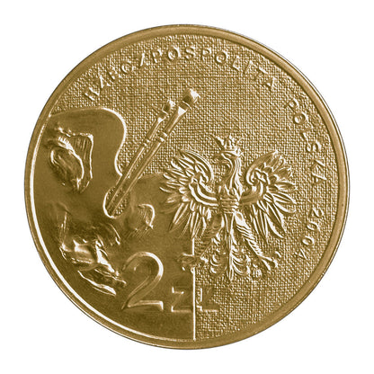 2 zł 2004 - Polscy malarze XIX/XX w.: Stanisław Wyspiański  (woreczek 50 szt.)