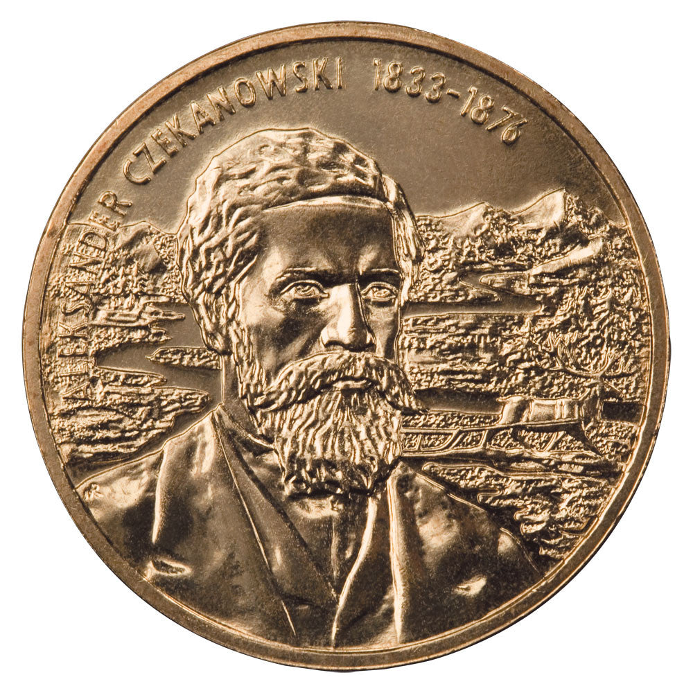 2 zł 2004 - Polscy podróżnicy i badacze: Aleksander Czekanowski (1833-1876)