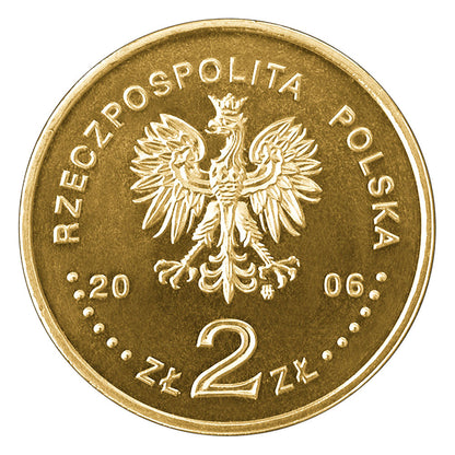2 zł 2006 - Zabytki kultury materialnej w Polsce: Kościół w Haczowie
