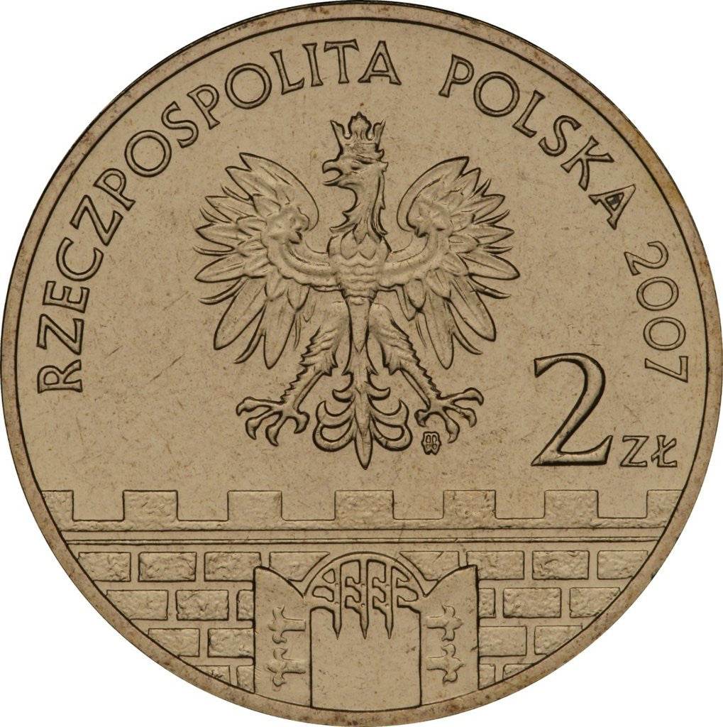 2 zł 2007 - Kwidzyn – woj. pomorskie