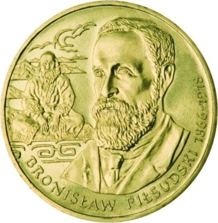 2 zł 2008 - Polscy Podróżnicy i Badacze: Bronisław Piłsudski (1866-1918)