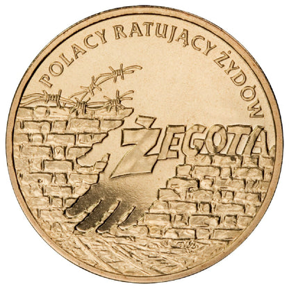 2 zł 2009 - Polacy ratujący Żydów – Irena Sendlerowa, Zofia Kossak, siostra Matylda Getter