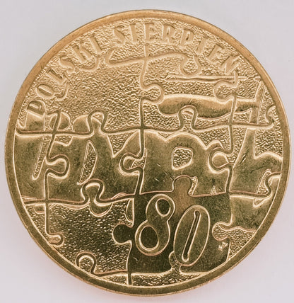 2 zł 2010 - Polski sierpień 1980