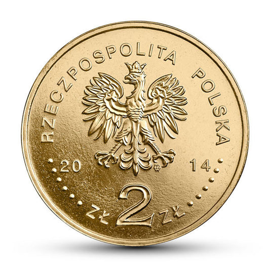 2 zł 2014 - 100. rocznica urodzin Jana Karskiego