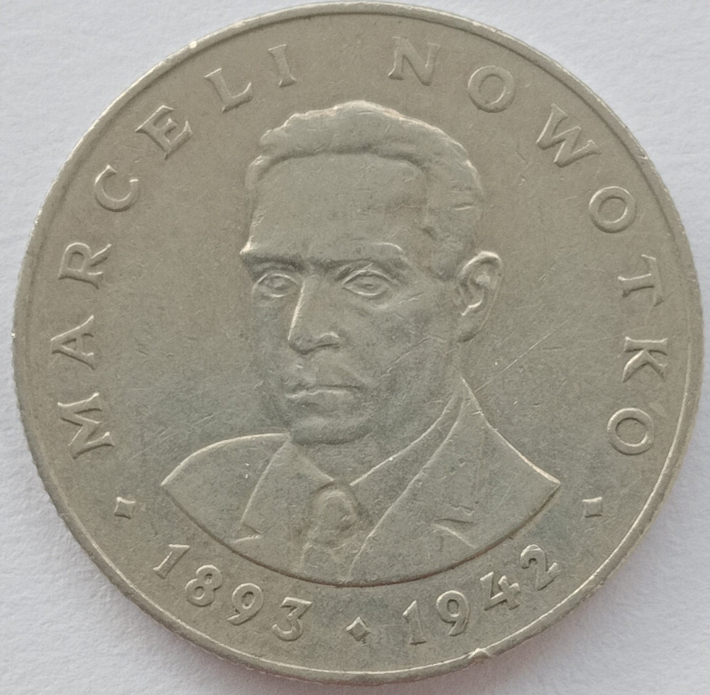 20 Złotych 1975 Marceli Nowotko