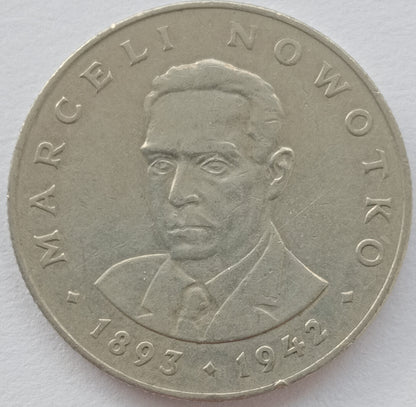 20 Złotych 1976 Marceli Nowotko