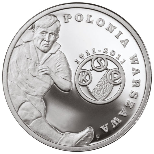 5 zł 2011 - Polskie Kluby Piłkarskie – Polonia Warszawa