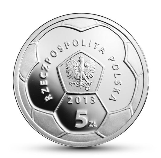 5 zł 2013 - Polskie Kluby Piłkarskie – Warta Poznań
