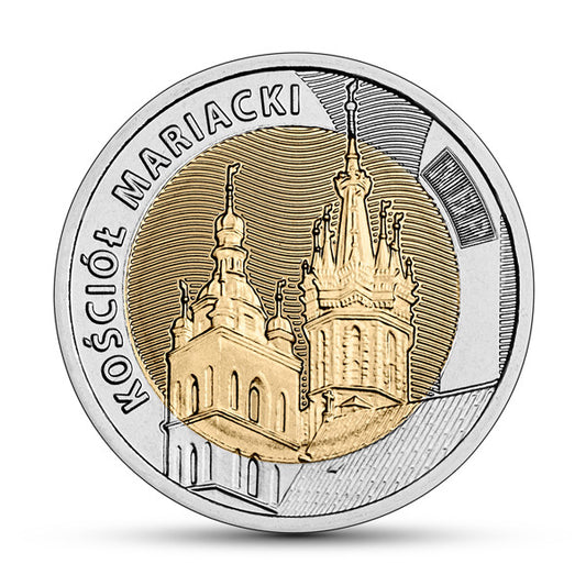 5 zł 2020 - Odkryj Polskę – Kościół Mariacki