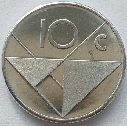 Aruba 10 Centów 1986