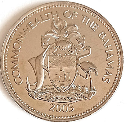 Bahamy 25 Cent 2005