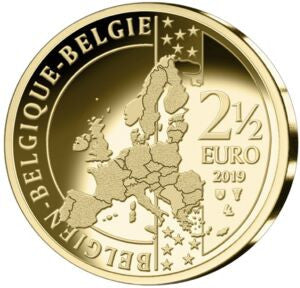 Belgia 2,5 euro 2019 Wielki Wyjazd Tour de France w Brukseli