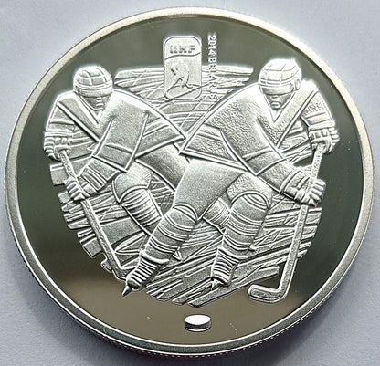 Białoruś 20 Rubli 2012 Mistrzostwa świata w hokeju na lodzie