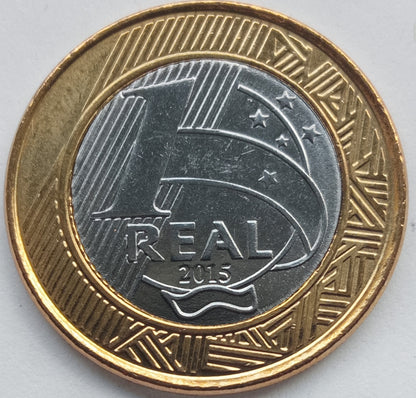 Brazylia 1 Real 2015 XV Letnie Igrzyska Paraolimpijskie, Rio de Janeiro 2016 - wioślarstwo paraolimpijskie