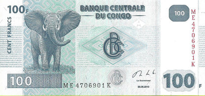 DMK Zair 100 Franków 2013 - UNC