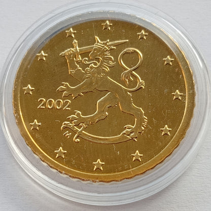 Finlandia 10 Euro Centy 2002