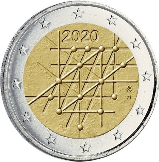 Finlandia 2 euro 2020 Uniwersytety i społeczeństwo – 100 lat Uniwersytetu w Turku