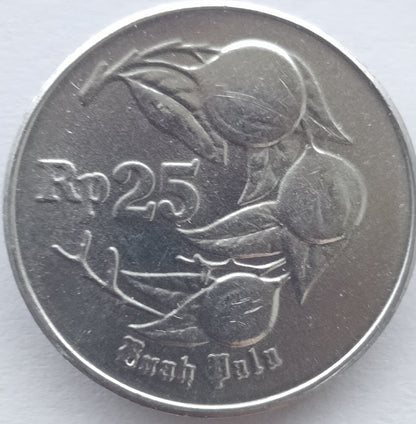Indonezja 25 Rupii 1996