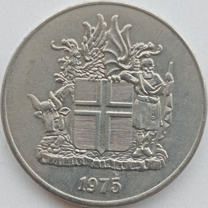 Islandia 10 Koron 1975 (herb)