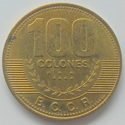 Kostaryka 100 Colon 2007 magnetyczna