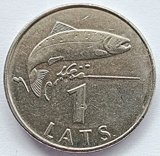 Łotwa 1 Łat 2008