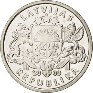 Łotwa 1 Łat 2009 Pierścień Nameja