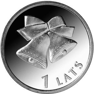 Łotwa 1 Łat 2012 Dzwonki