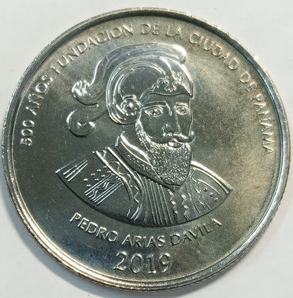 Panama 0,5 Balboa 2019 500 lat założenia miasta Panama
