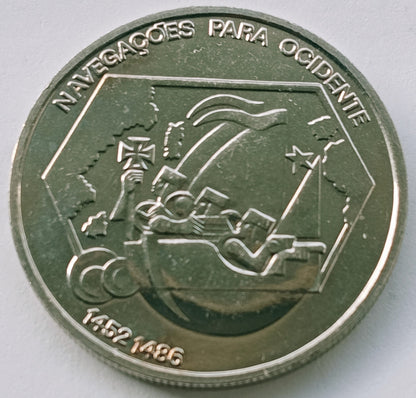 Portugalia 200 Eskudo 1991 Nawigacja na zachód