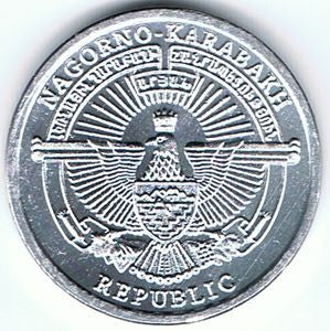Republika Górskiego Karabachu 1 Dram 2013 Bażant