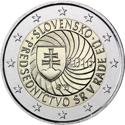 Słowacja 2 euro 2016 Rok prezydencji Słowacji w Unii Europejskiej