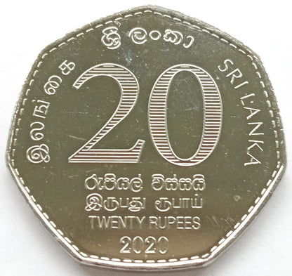 Sri Lanka 20 Rupia 2020 150 lat Wydziału Medycznego w Kolombo