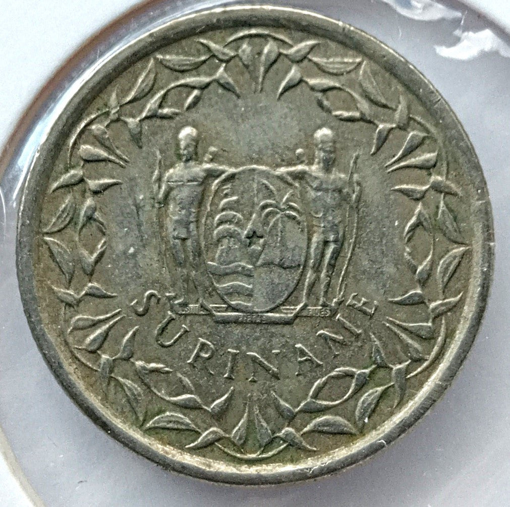 Surinam 25 Cent 1989