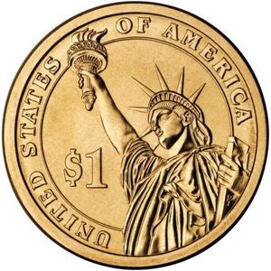 USA 1 Dolar 2007 4 Prezydent USA - James Madison (1809-1817)